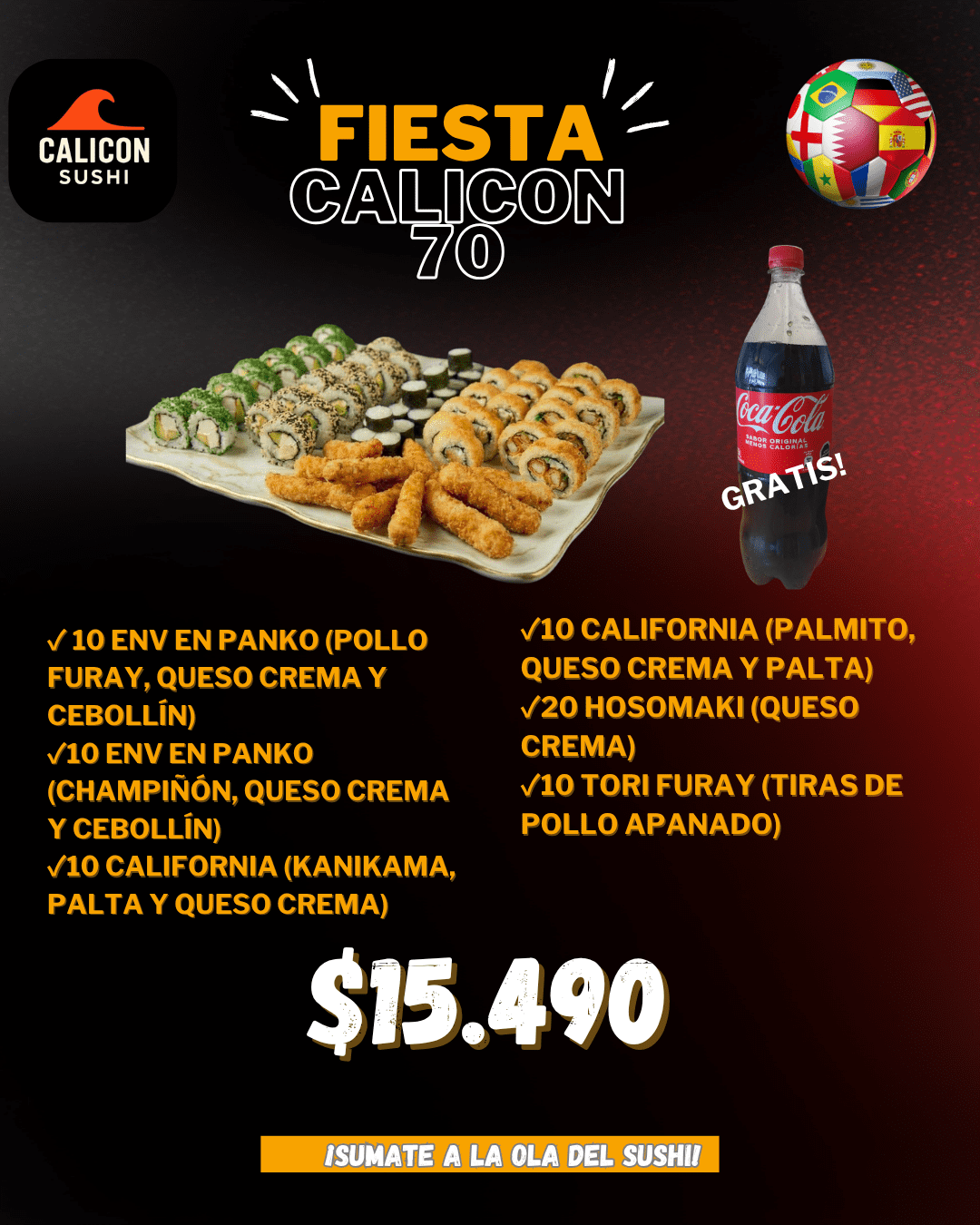 Promoción del día